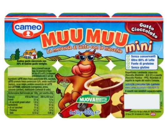 CAMEO MUU MUU MINI VANILLE 50X6 DESCRIPTION ALIMENTAIRE 2246
