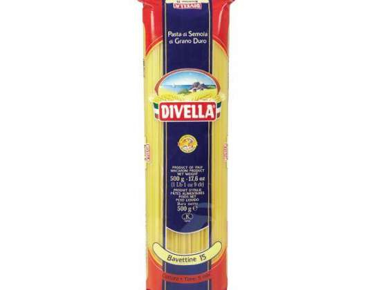 DIVELLA GR.500 BAVETTINE N°15 LEBENSMITTELBESCHREIBUNG 2786