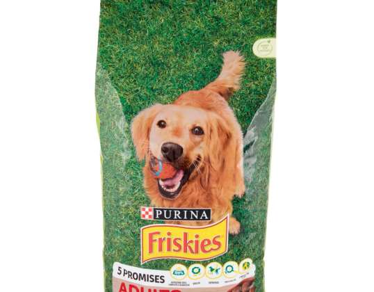 FRISKIES ERWACHSENER HUND RINDFLEISCH/GETREIDE/GEMÜSE KG.12 LEBENSMITTELBESCHREIBUNG 3446