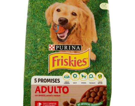 FRISKIES ERWACHSENER HUND RIND/GETREIDE/GEMÜSE KG.7 LEBENSMITTELBESCHREIBUNG 3437