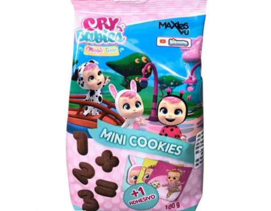 CRY BABIES MINI COOKIES GR100 KAKAO LEBENSMITTEL BESCHREIBUNG 962