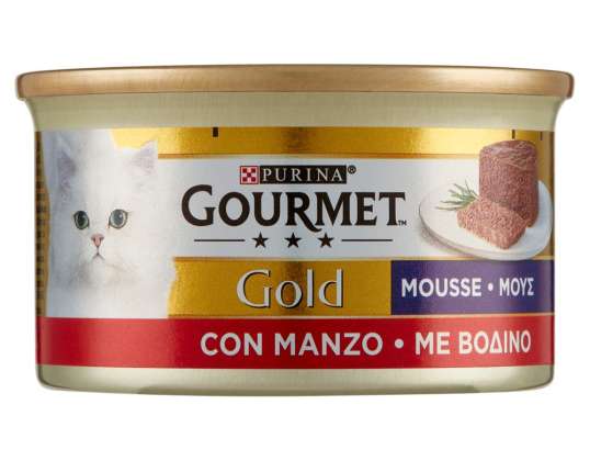 GOURMET GOLD BEEF MOUSSE GR.85 LEBENSMITTELBESCHREIBUNG 3252