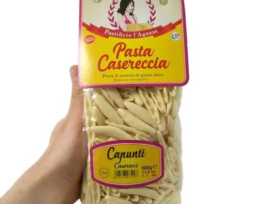 L'AGNESE CAPUNTI GR.500 PASTIFICIO LEBENSMITTEL BESCHREIBUNG 2957