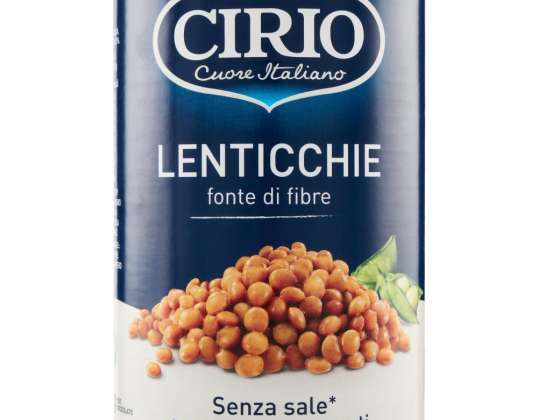 CIRIO LINSEN BOX GR.400 LEBENSMITTELBESCHREIBUNG 1855