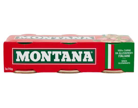 MONTANA KEITETTY LIHA GR.70X3 ELINTARVIKKEIDEN KUVAUS 2137