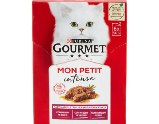 GOURMET MONPETIT GR.50X6 RIND-/LAMM-/KALBFLEISCH LEBENSMITTEL BESCHREIBUNG 3433