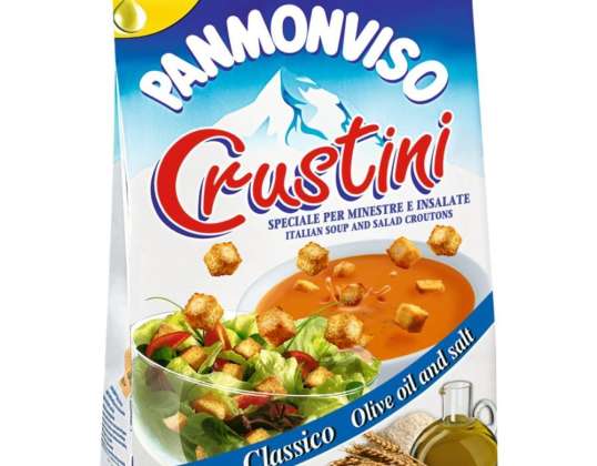 PANMONVISO CROSTINI SALATE UND SUPPEN GR.120 LEBENSMITTELBESCHREIBUNG 1809