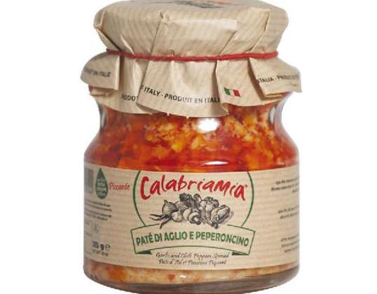 CALABRIAMIA PATE'AGLIO/PEPERONCINO GR.314 LEBENSMITTELBESCHREIBUNG 3848