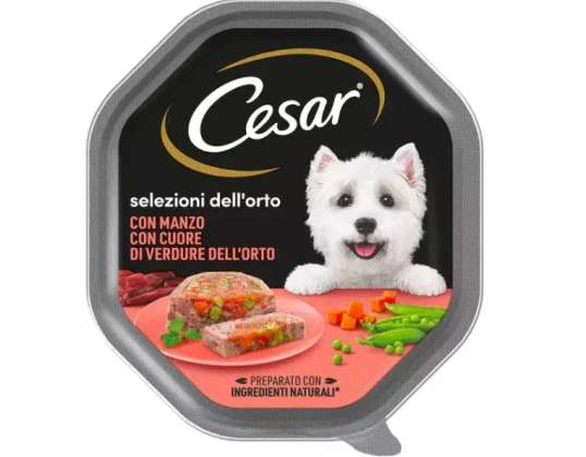 CESAR CUORE GR.150 RINDFLEISCH GEMÜSETABLETT LEBENSMITTEL BESCHREIBUNG 3329
