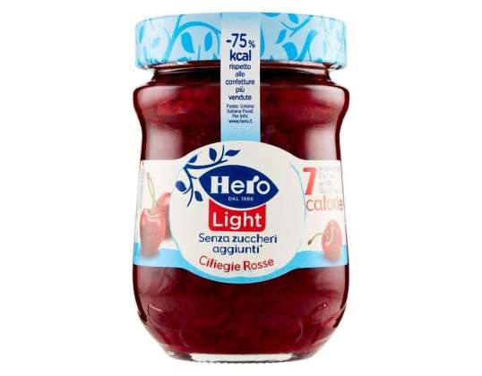 HERO LIGHT GR.280 ROTE KIRSCHEN LEBENSMITTELBESCHREIBUNG 1997