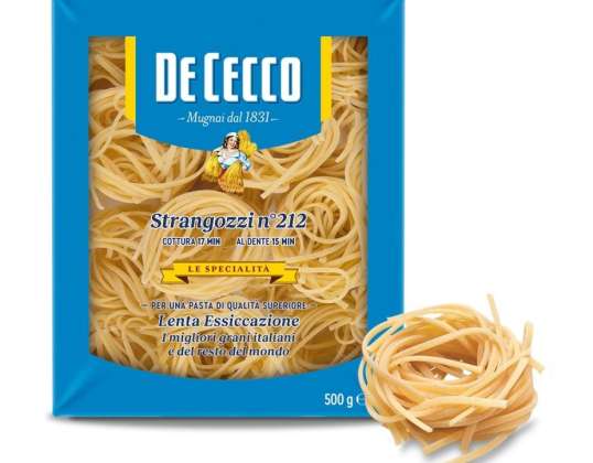 DE CECCO SPEZIALITÄT GR.500 STRANGOZZI N.212 TABLETT LEBENSMITTEL BESCHREIBUNG 2998