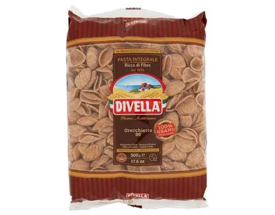 DIVELLA VOLLKORN-ORECCHIETTE GR.500 LEBENSMITTELBESCHREIBUNG 3092