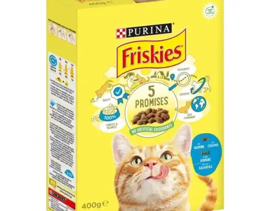 FRISKIES CAT KIBBLES LACHS/GEMÜSE GR.400 LEBENSMITTELBESCHREIBUNG 3277