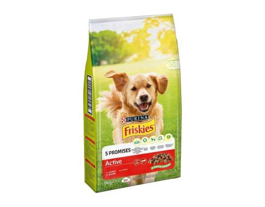FRISKIES ACTIVE DOG BEEF KG.9 LEBENSMITTELBESCHREIBUNG 3261