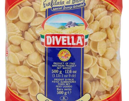 DIVELLA ORECCHIETTE BARESI GR.500 N°86/B SPEZIELLE LEBENSMITTELBESCHREIBUNG 3005