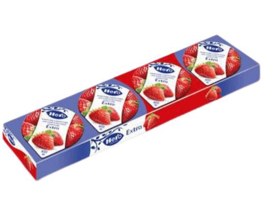 HERO POKER PACK GR.25X4 ERDBEERE LEBENSMITTEL BESCHREIBUNG 1995