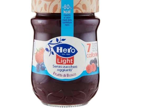 HERO LIGHT MARMELADE WALDBEEREN GR.280 LEBENSMITTELBESCHREIBUNG 2001