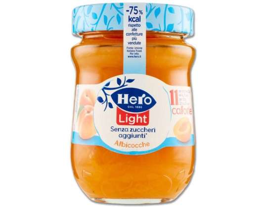 HERO LIGHT APRIKOSENMARMELADE GR.280 LEBENSMITTELBESCHREIBUNG 1998