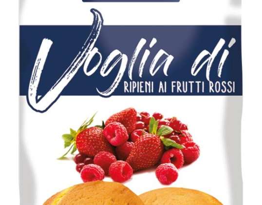 HAPPY HOURS GR.200 KJEKS FYLT MED RØD FRUKT MATBESKRIVELSE 901