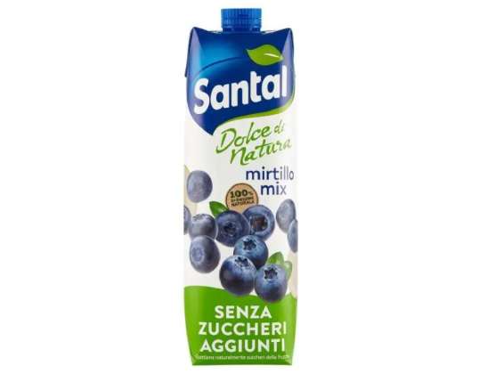 SANTAL BLUEBERRY JUICE MIX LT.1 ZUCKERFREI LEBENSMITTEL BESCHREIBUNG 1719