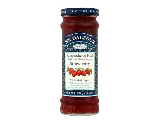 ST. DALFOUR ERDBEERMARMELADE GR.284 LEBENSMITTELBESCHREIBUNG 2016