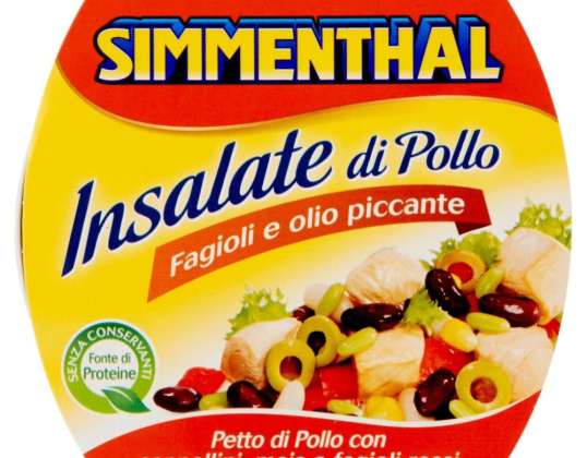 SIMMENTHAL SALADE DE POULET ÉPICÉE GR.160 DESCRIPTION DE L’ALIMENT 2139