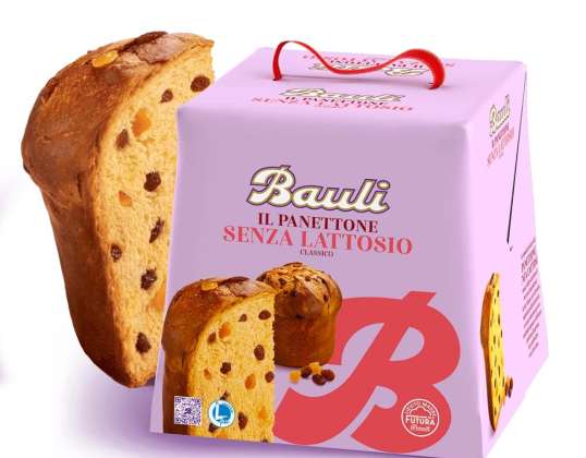 ORIGINAL PANETTONE BAULI GR.700 LAKTOSEFREI LEBENSMITTEL BESCHREIBUNG 2492