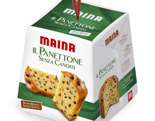 MAINA CELLOPHANE PANETTONE SANS FRUITS CONFITS GR.700 DESCRIPTION ALIMENTAIRE 2535