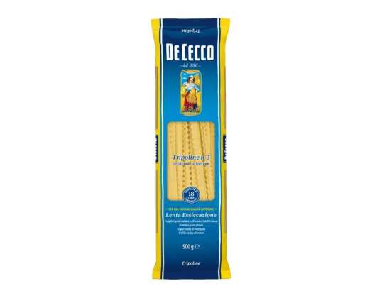 DE CECCO GR.500 TRIPOLINE N.3 FØDEVARER BESKRIVELSE 2698