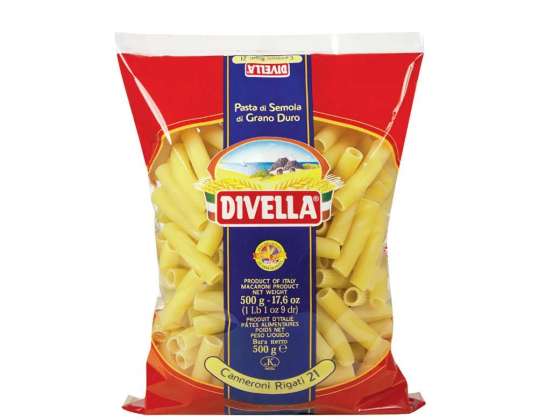 DIVELLA GR.500 CANNERONI RIGATI N°21 LEBENSMITTEL BESCHREIBUNG 2790