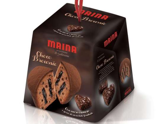 MAINA GOLOSONE CHOCOBROWNIE GR.750 PANETTONE LEBENSMITTEL BESCHREIBUNG 2530