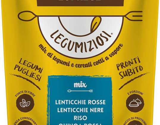 LOFRESE HÜLSENFRÜCHTE BLAU MIX ROT/SCHWARZ LINSEN REIS QUINOA GR.250 LEBENSMITTELBESCHREIBUNG 1954