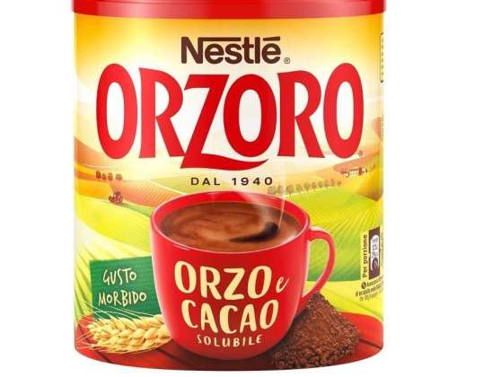 ORZORO SOLUB. BARLEY/COCOA GR.180 JAR BOX=3CT FOOD DESCRIPTION 2262