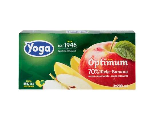 YOGA OPTIMUM ML.200X3 APPLE BANANA TOIDU KIRJELDUS 1796
