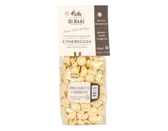DI BARI ORECCHIETTE CASERECCE GR.500 DESCRIPCIÓN DE LA COMIDA 2668