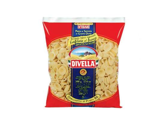 DIVELLA ORECCHIETTE DI PUGLIA GR.500 N°86 SPECIALITA' LEBENSMITTELBESCHREIBUNG 2948