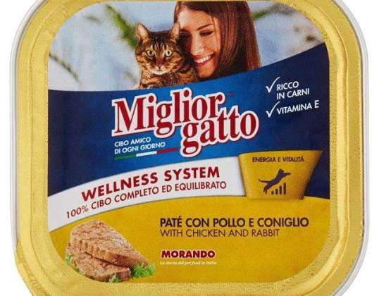 BEST CAT TUB GR.100 HUHN/KANINCHEN FUTTER BESCHREIBUNG 3480