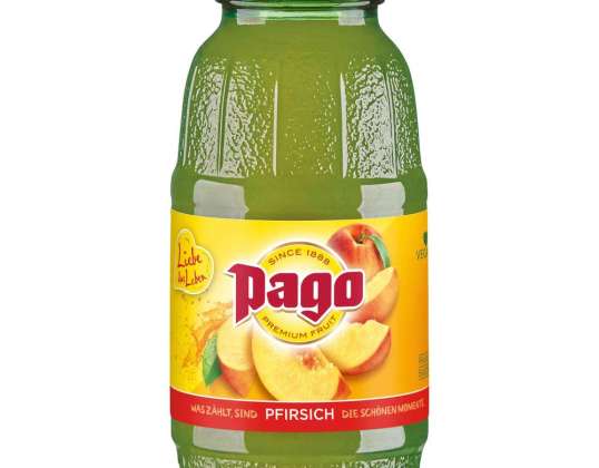 PAGO CLASSIC PEACH CL.20 LEBENSMITTEL BESCHREIBUNG 1688