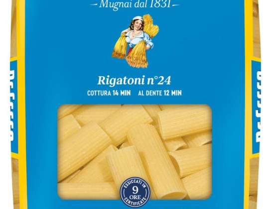 DE CECCO GR.500 RIGATONI N.24 FØDEVARER BESKRIVELSE 2713