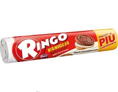 RINGO VANILJE KJEKS TUBE GR.165 MATBESKRIVELSE 587