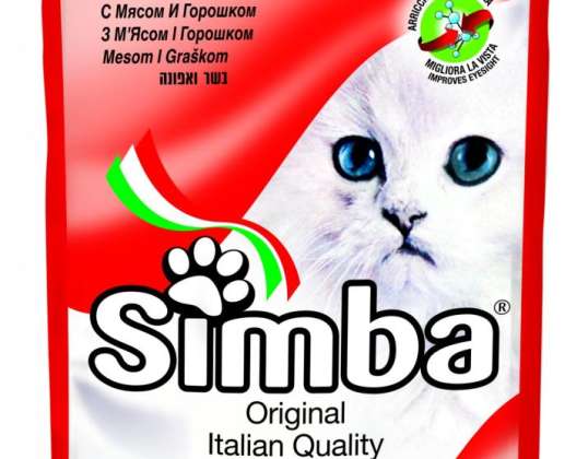 SIMBACAT FLEISCH- UND ERBSENBEUTEL GR.100 LEBENSMITTELBESCHREIBUNG 3218