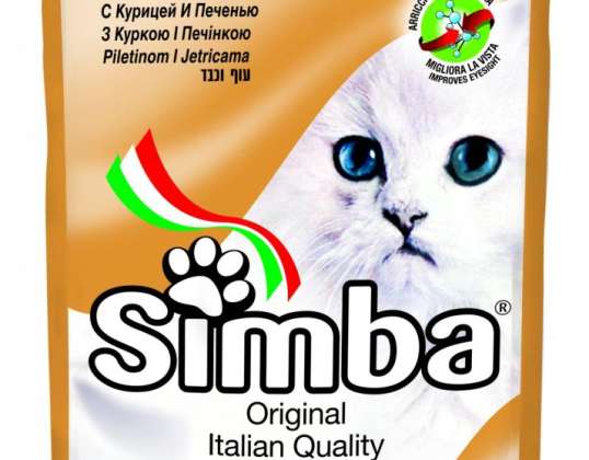 SIMBACAT HÜHNER- UND LEBERBEUTEL GR.100 LEBENSMITTELBESCHREIBUNG 3219