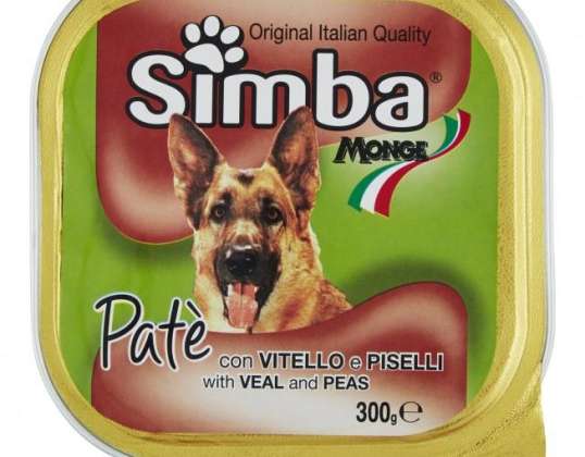 SIMBADOG KALBFLEISCH- UND ERBSENSCHALEN GR.300 LEBENSMITTELBESCHREIBUNG 3216
