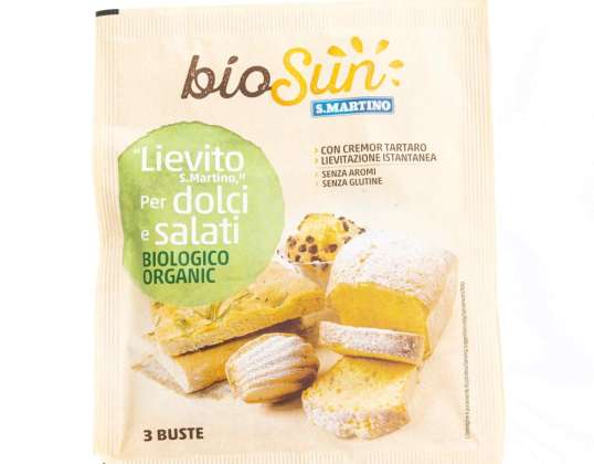 SAN MARTINO LEVADURA SIN GLUTEN BIO 3 SOBRES GR.48 PARA DOCI Y AJEDREA BIOSUN