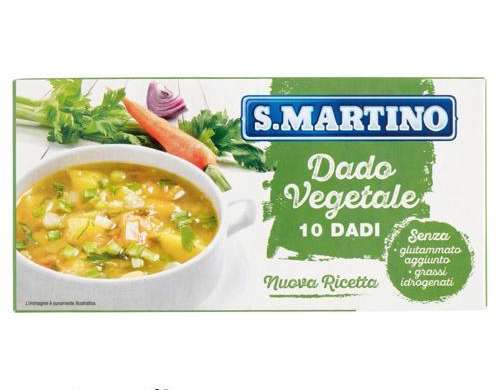S.MARTINO GEMÜSEBRÜHE WÜRFEL X 10 WÜRFEL GLUTENFREI
