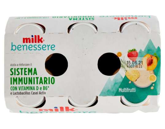 LAIT MULTIFRUITS DÉFENSES IMMUNITAIRES GR.100X6