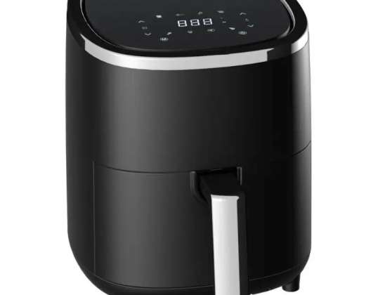 Royalty Line AF 5605D : Friteuse à air numérique 3,5 L XL Friteuse à air 1200 W avec dessous de plat à revêtement antiadhésif à l’huile gratuite