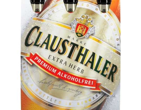 Clausthaler Extra Herb Premium   Alkoholfreies Bier 6x0 33l