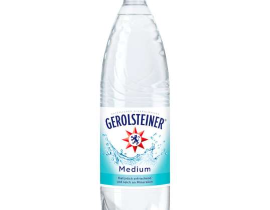 Gerolsteiner Eau minérale Medium 1 litre