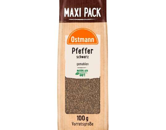 Ostmann gemahlener schwarzer Pfeffer 100g